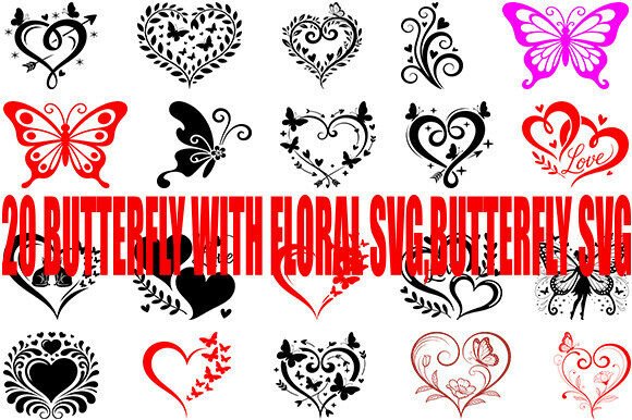 20 Butterfly with Floral,Butterfly Bundl Review