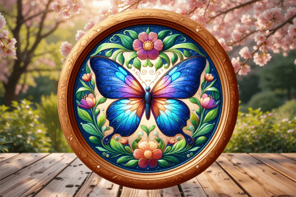 Floral Blue Butterfly Door Sign: A Designer's Real-World Review