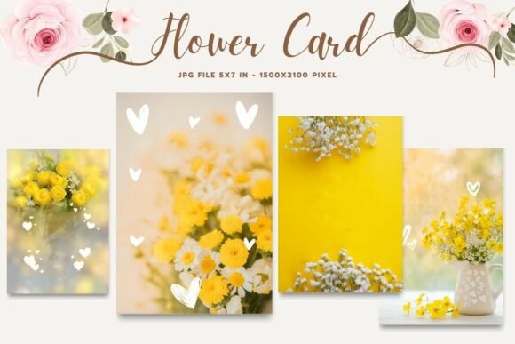 Flower Card Floral Greeting Postcard_18 Review