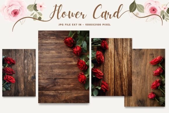 Flower Card Floral Greeting Postcard_28 Embroidery Review