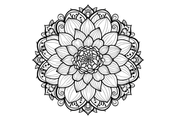 Mandala Coloring Page Floral Design: A Designer's Real-World Review
