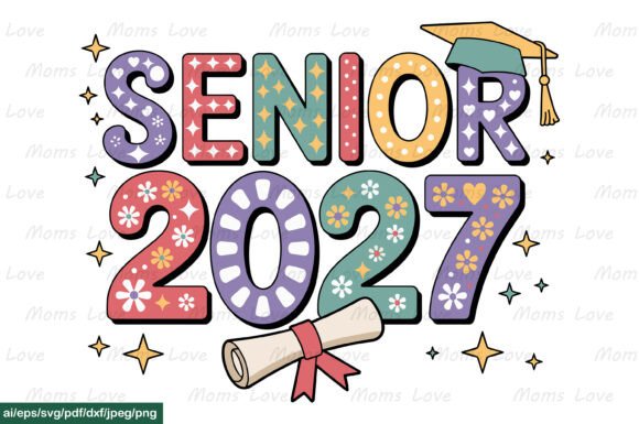 Senior 2027 SVG PNG T Shirt Design Review