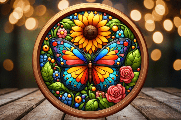 Sunflower Butterfly Floral Wood Sign Review