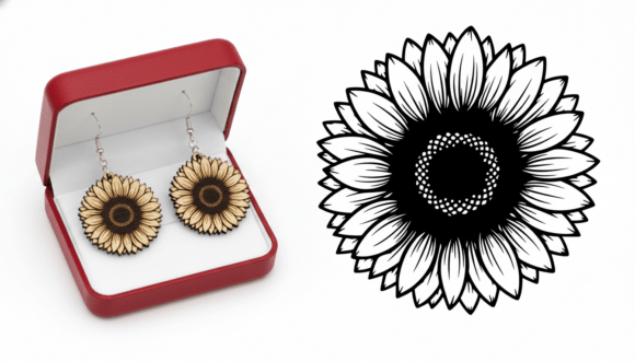 Sunflower Floral Mandala Laser Cut Review